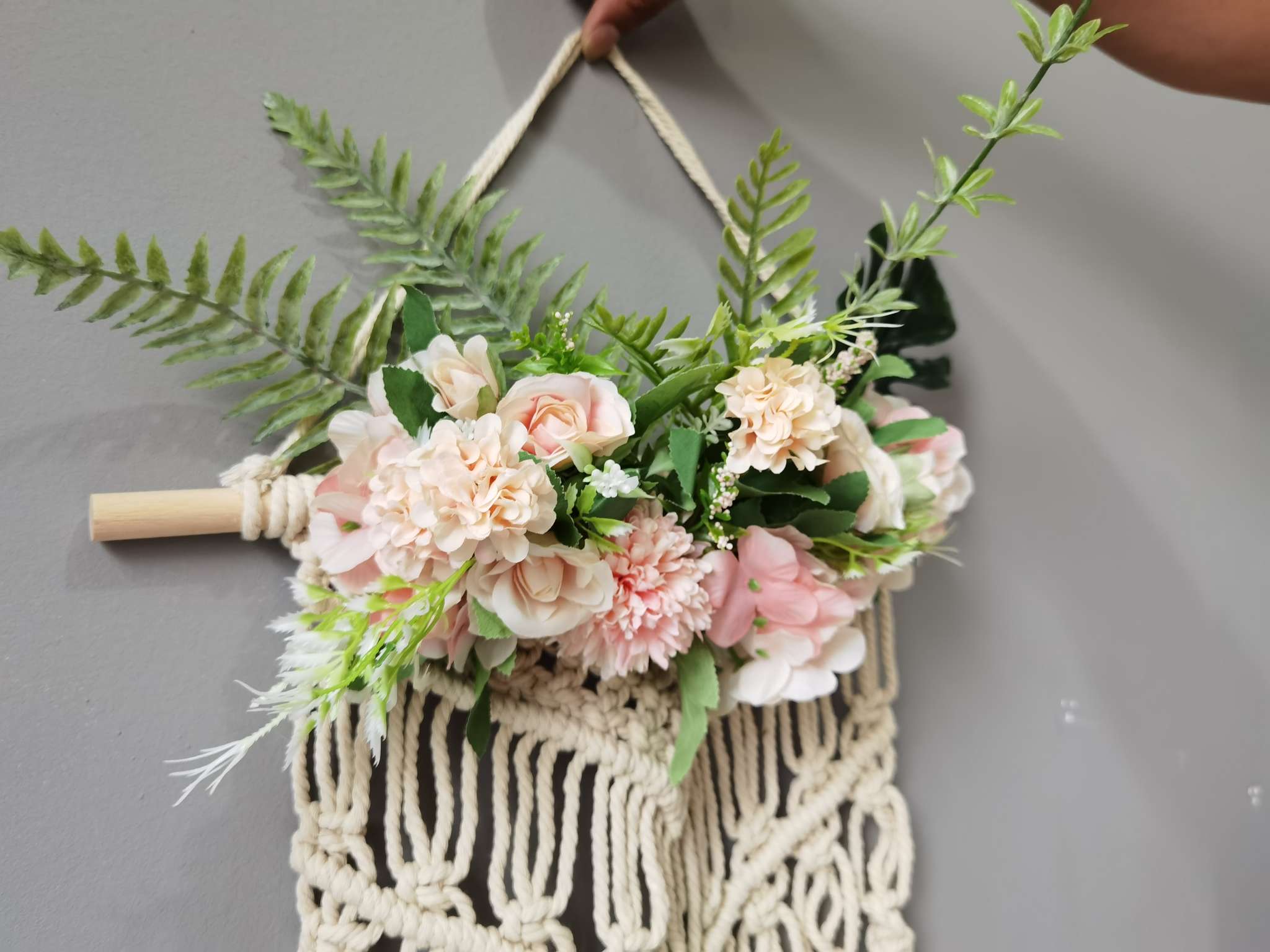 Creative simulation flower tassel wall decoration pendants undefined