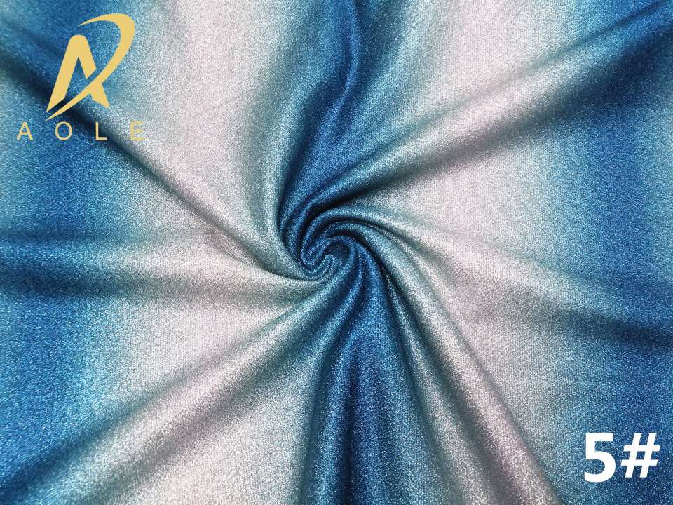 Gradient Printing Thick Thread Cloth Gold Onion Cloth Gold Wire Cloth Fashion Skirt Scrunchie Headband Jewelry Fabric Item Picture