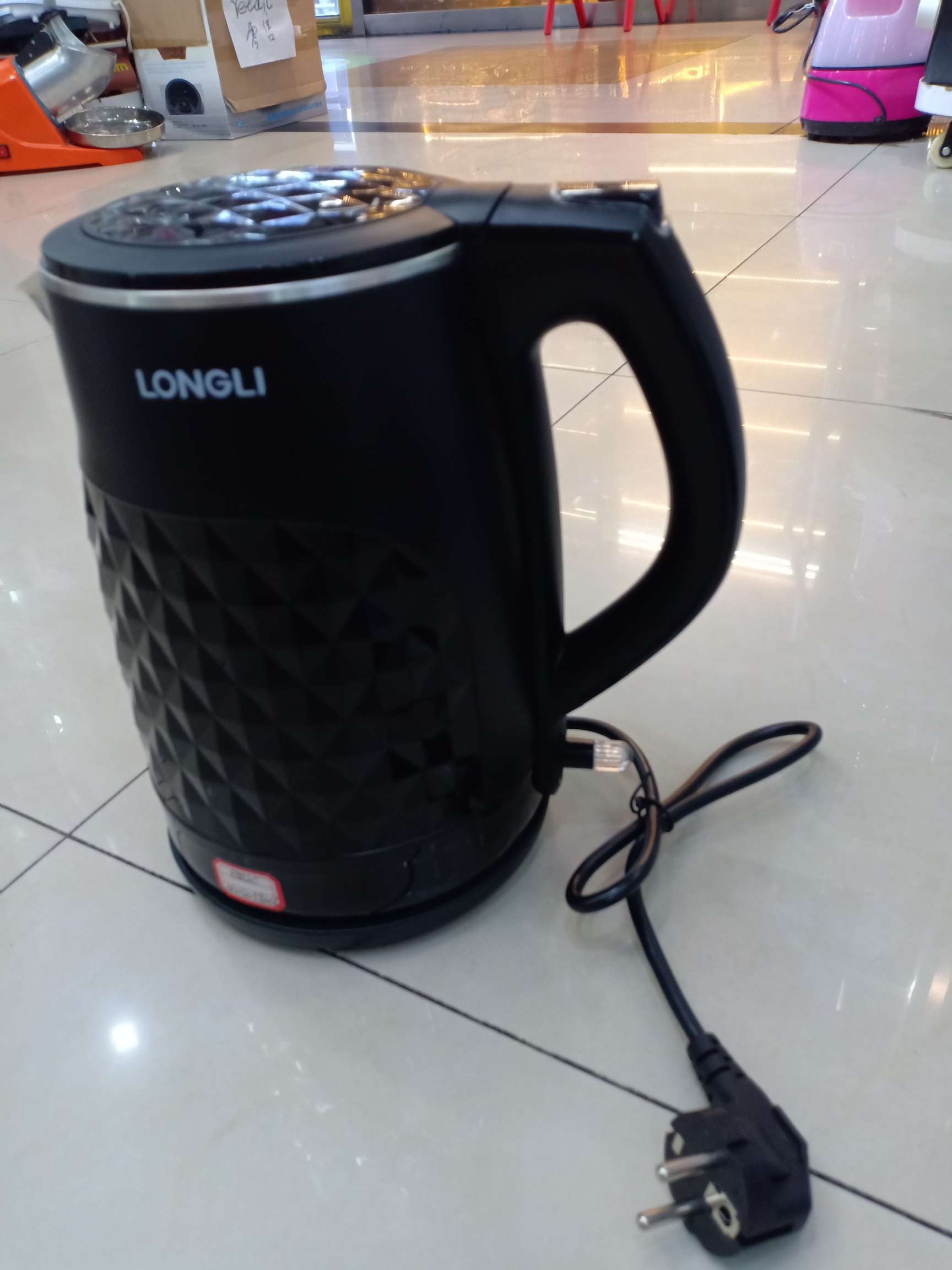 Foreign trade export kettle, one-piece formed inner pot kettle, 304 stainless steel electric kettle Specification image