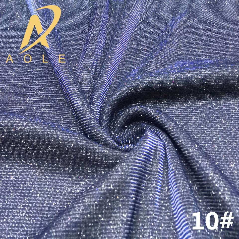 Slide filament composite gold powder glitter, stage dance dress, hair band, hair band, skirt, knitted fabric undefined