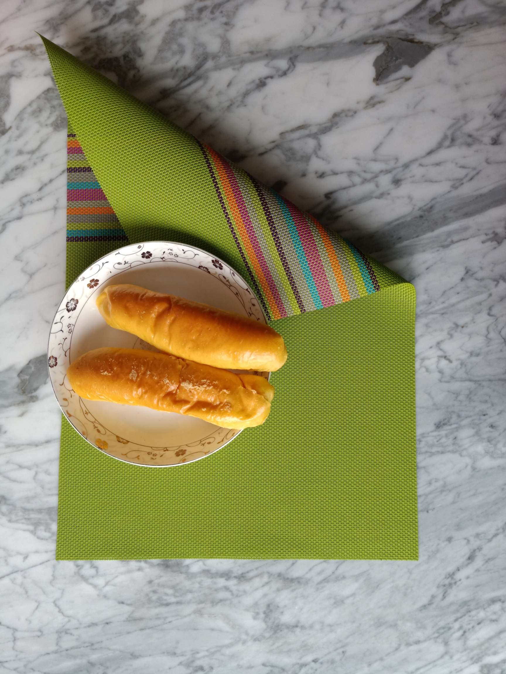 Close-up of Tesla Placemat Texture