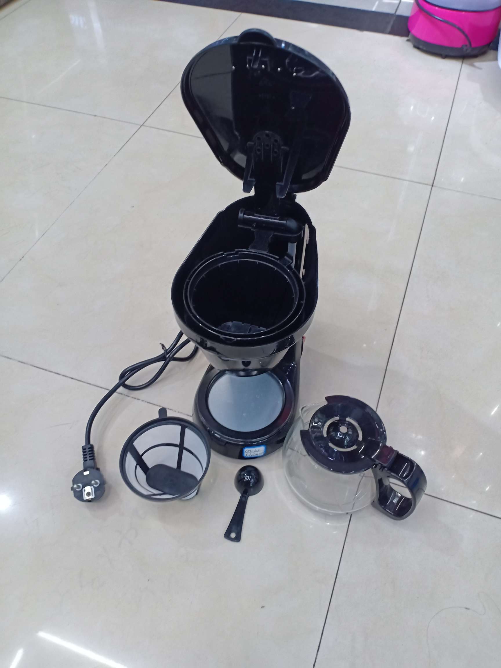 Household drip coffee machine, thermostatic coffee brewing, mini Italian coffee machine Specification image