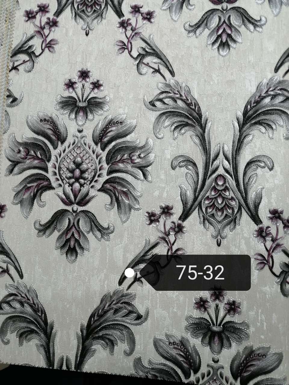 PVC deep embossed refined high-end wallpaper MX281002 thumbnail