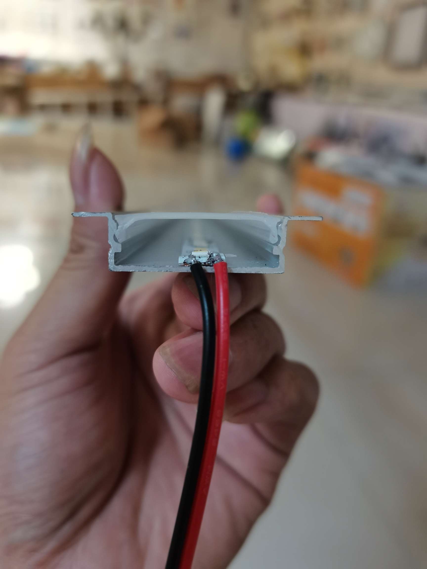 酷毙灯led铝合金嵌入式线条灯长条明装暗藏吊顶u型铝槽灯3010带边氛围灯整套