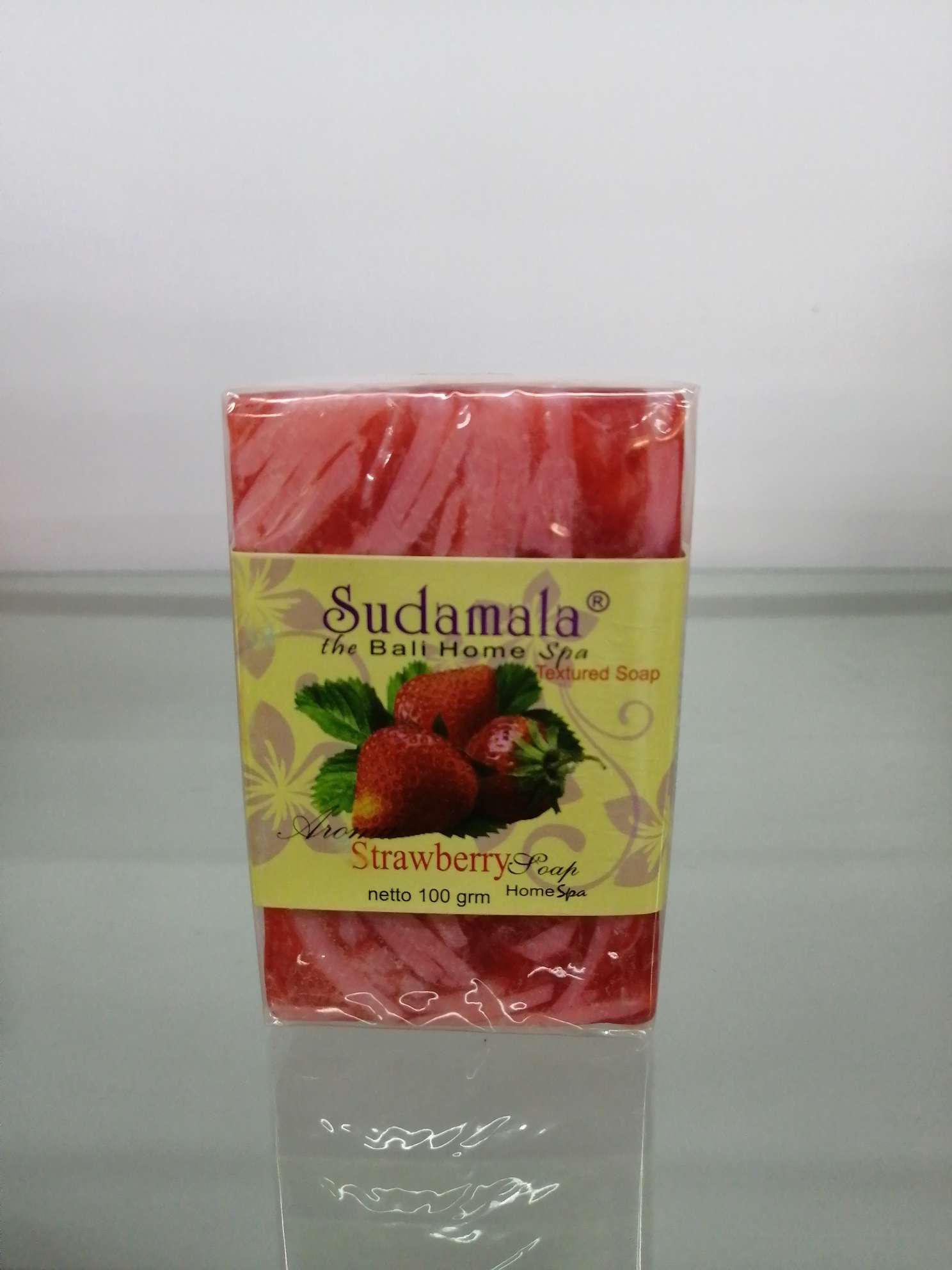 巴厘苏答玛腊草莓天然油脂手工皂
