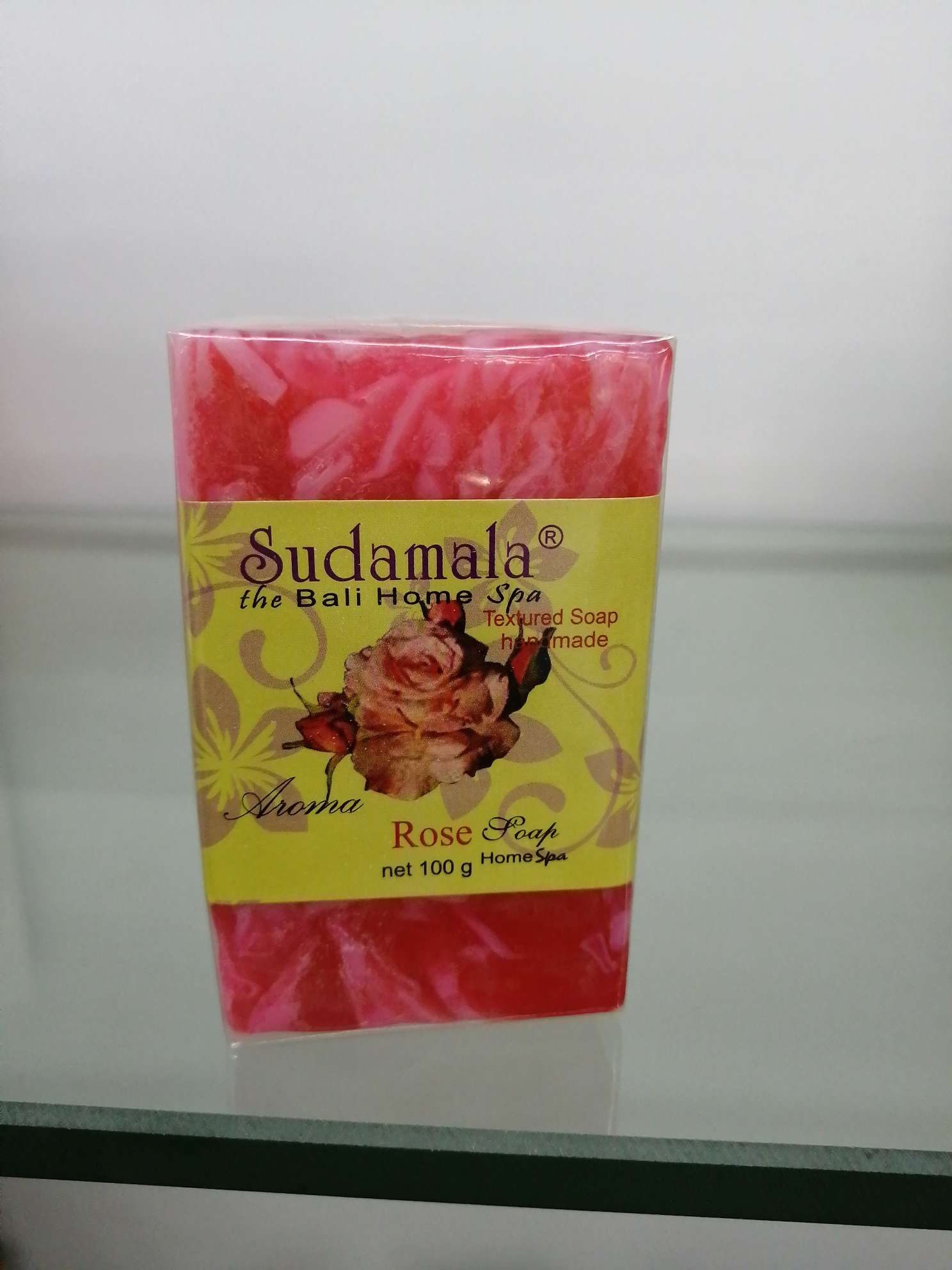 巴厘苏答玛腊玫瑰花天然油脂手工皂