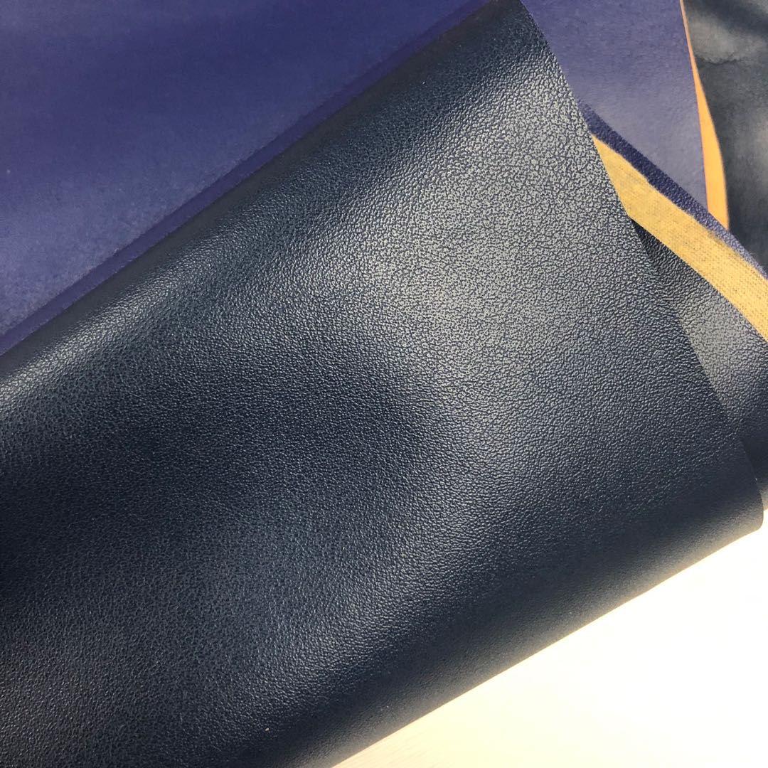 厂家直销环保细牛皮纹pvc皮革箱包手袋沙发皮革面料详情图8