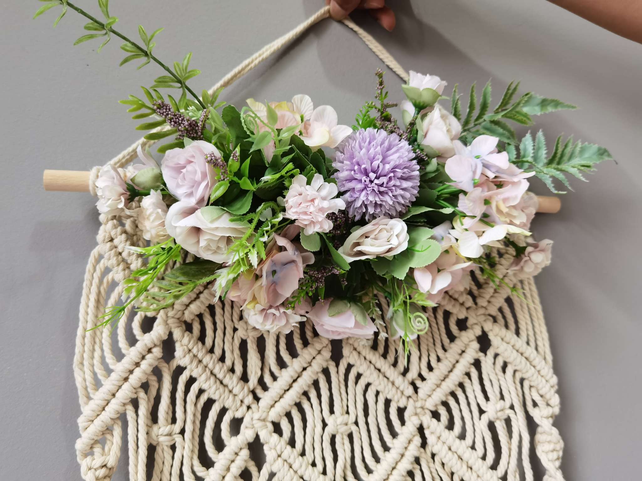 Creative simulation flower tassel wall decoration pendants undefined