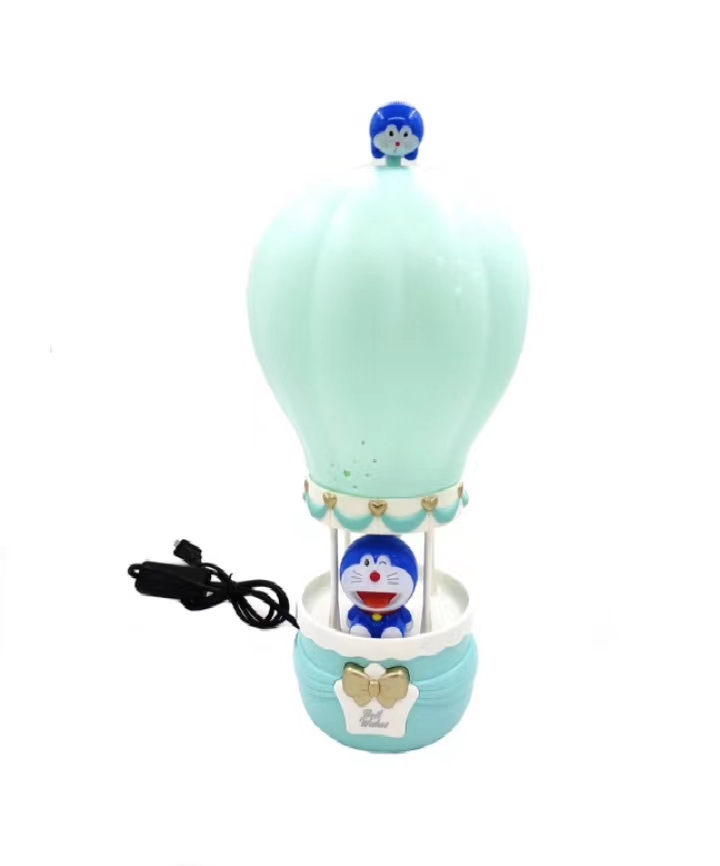 热气球机器猫型台灯详情图1