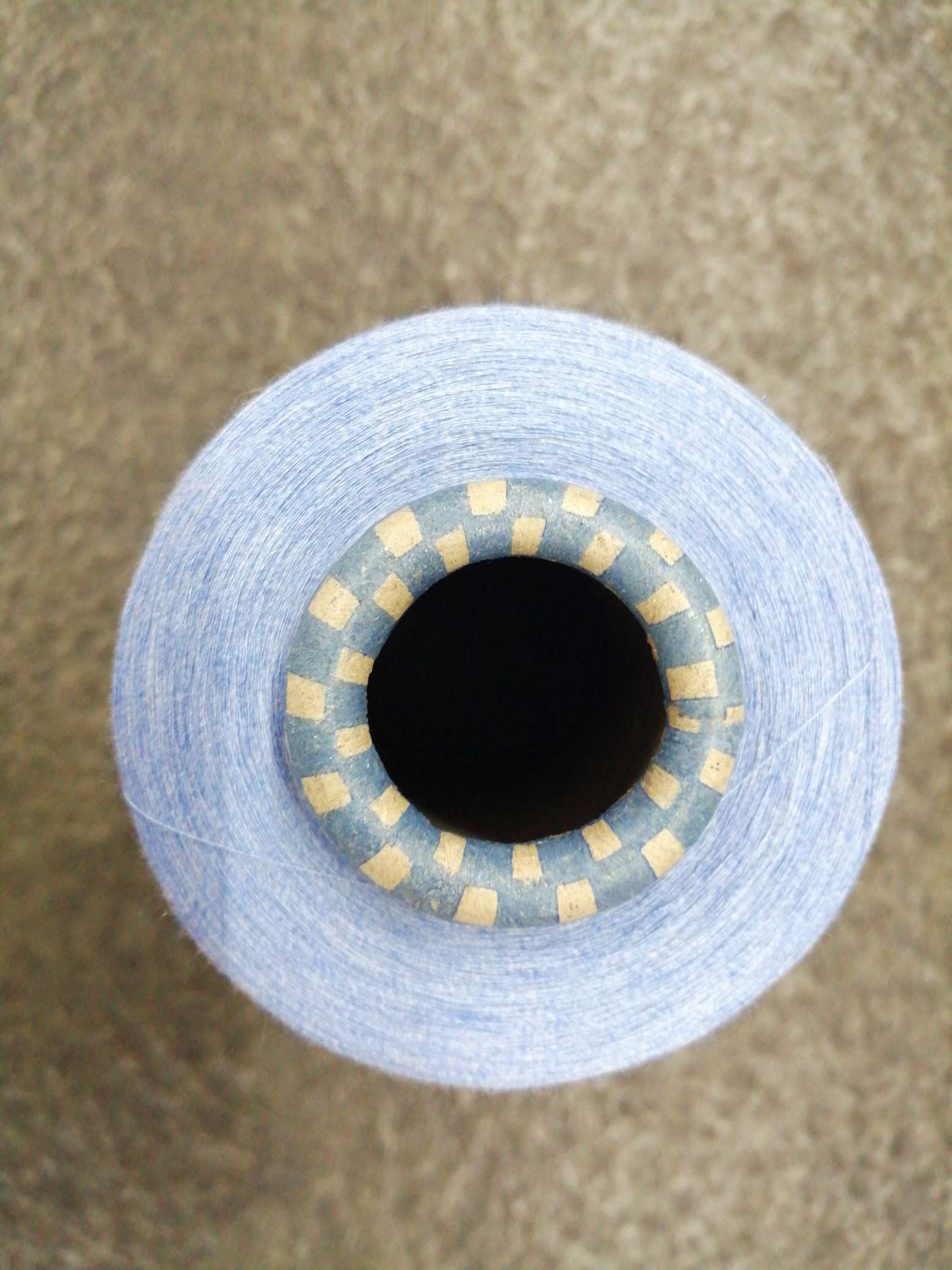 Blue in colorful gauze details Picture