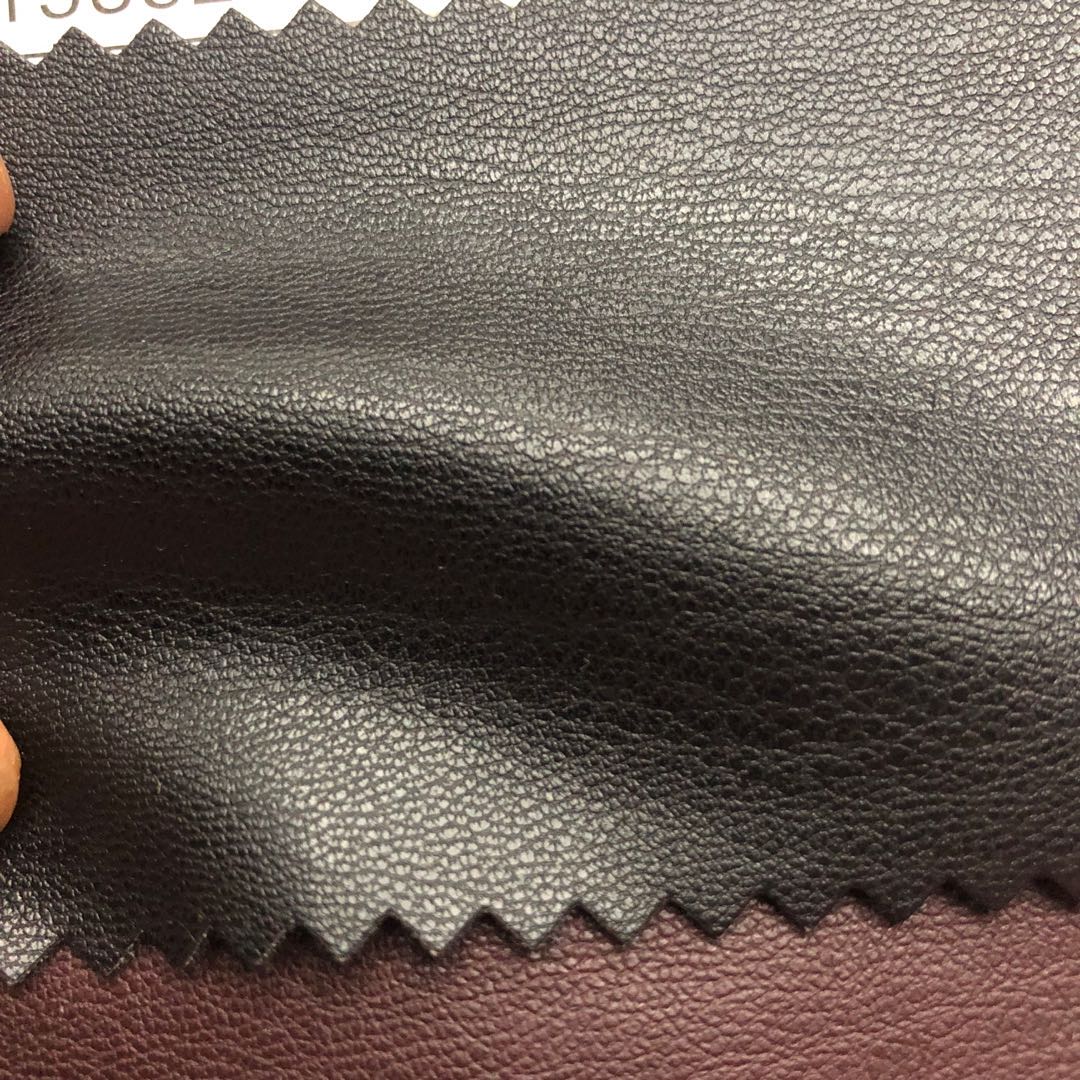 Factory direct sales of elastic pu clothing leather fabric for men's, women's and children's clothing, leather jackets and leather pants fabric in stock Application Scenario