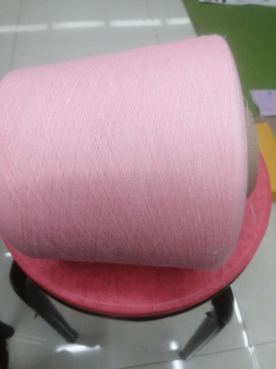 [Three Mountain Color Yarn] 32-count semi-combed L17 details Picture