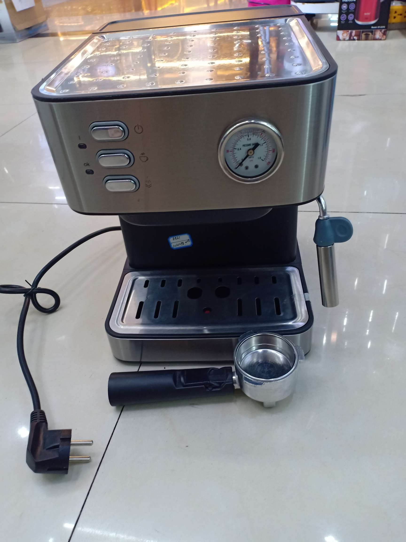 Foreign trade export coffee machines, Italian coffee machines, espresso brewing machines, steam milk brewing coffee machines Specification image