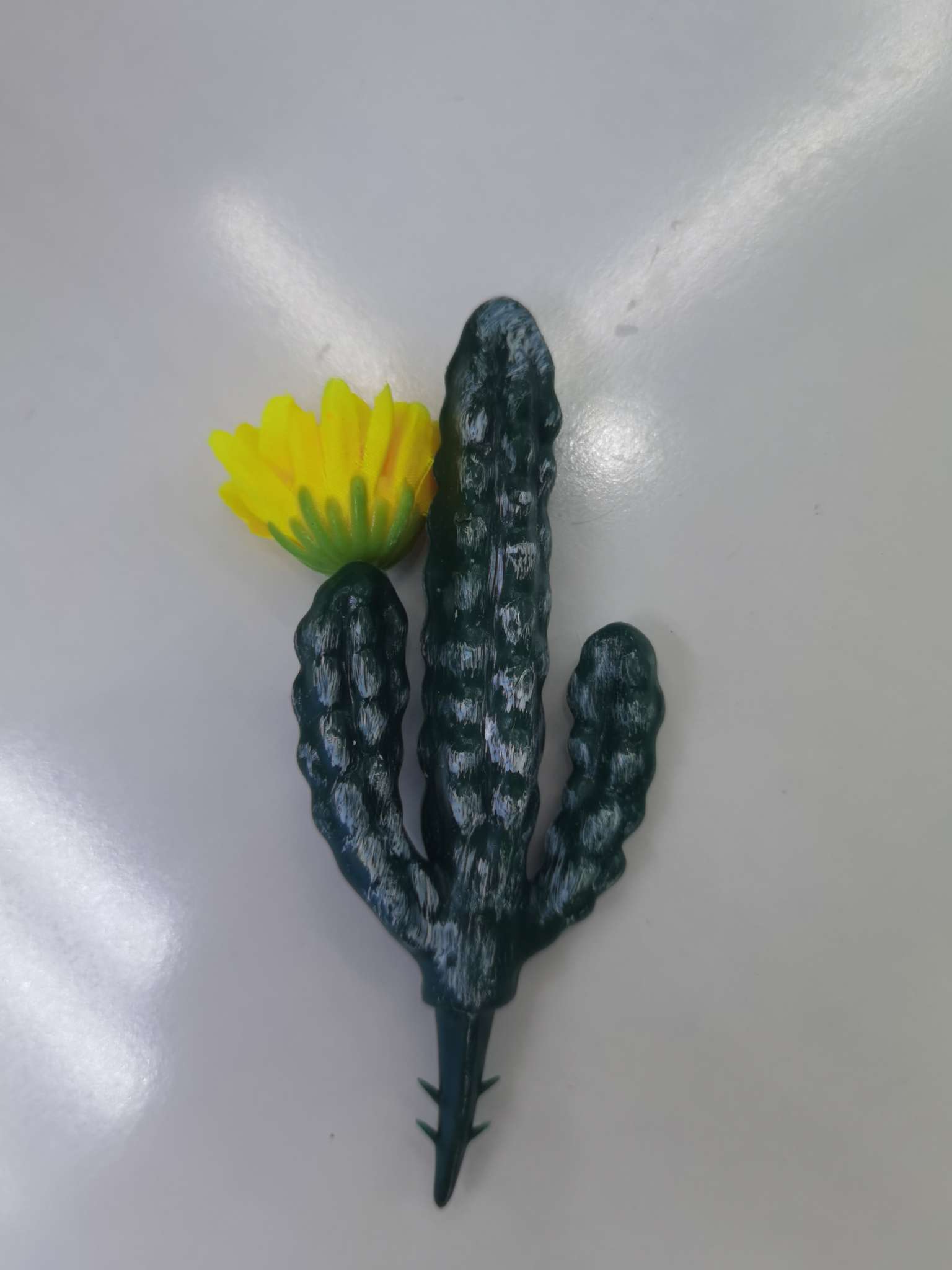 Simulated succulent plant - cactus with flowers Application Scenario