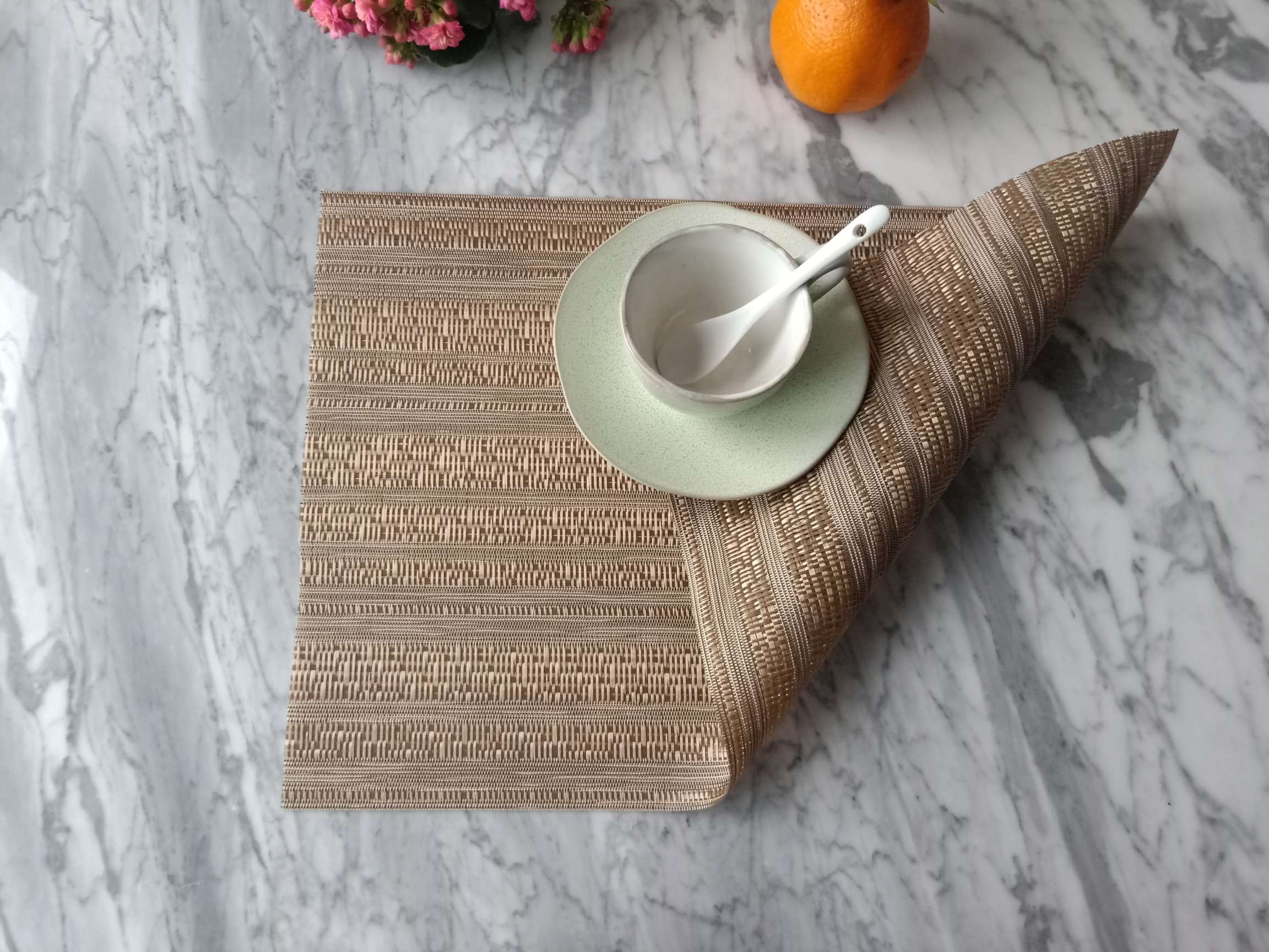 Pvc Teslin Jacquard Placemat details Picture