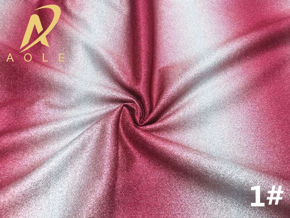 Gradient Printing Thick Thread Cloth Gold Onion Cloth Gold Wire Cloth Fashion Skirt Scrunchie Headband Jewelry Fabric