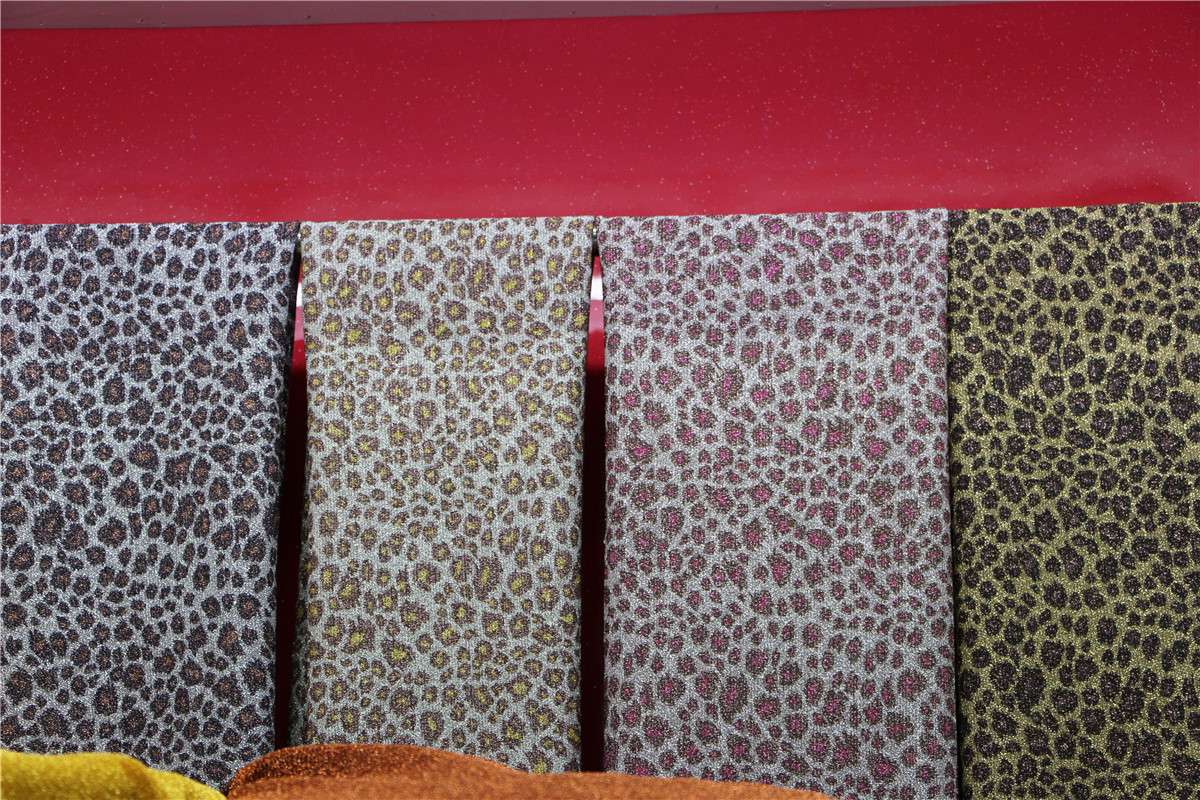 Leopard Print Thread Cloth Gold Thread Cloth Headdress Muslim Headscarf Women's Skirt Fabric undefined