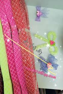 Handicraft accessories accessories flower elastic yarn net manufacturers direct elastic mesh grid belt, box packaging materials