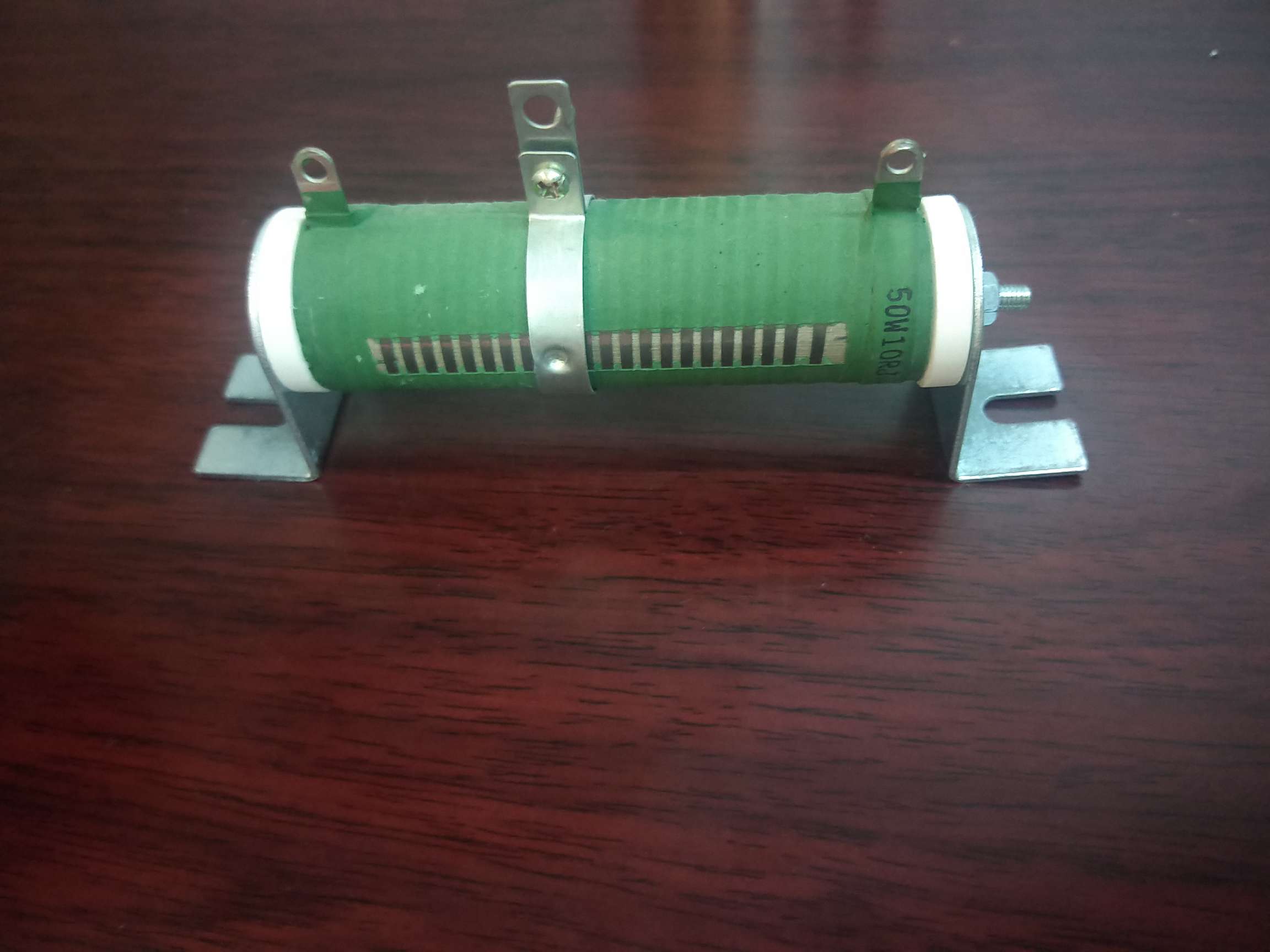 The maximum resistance is 50W