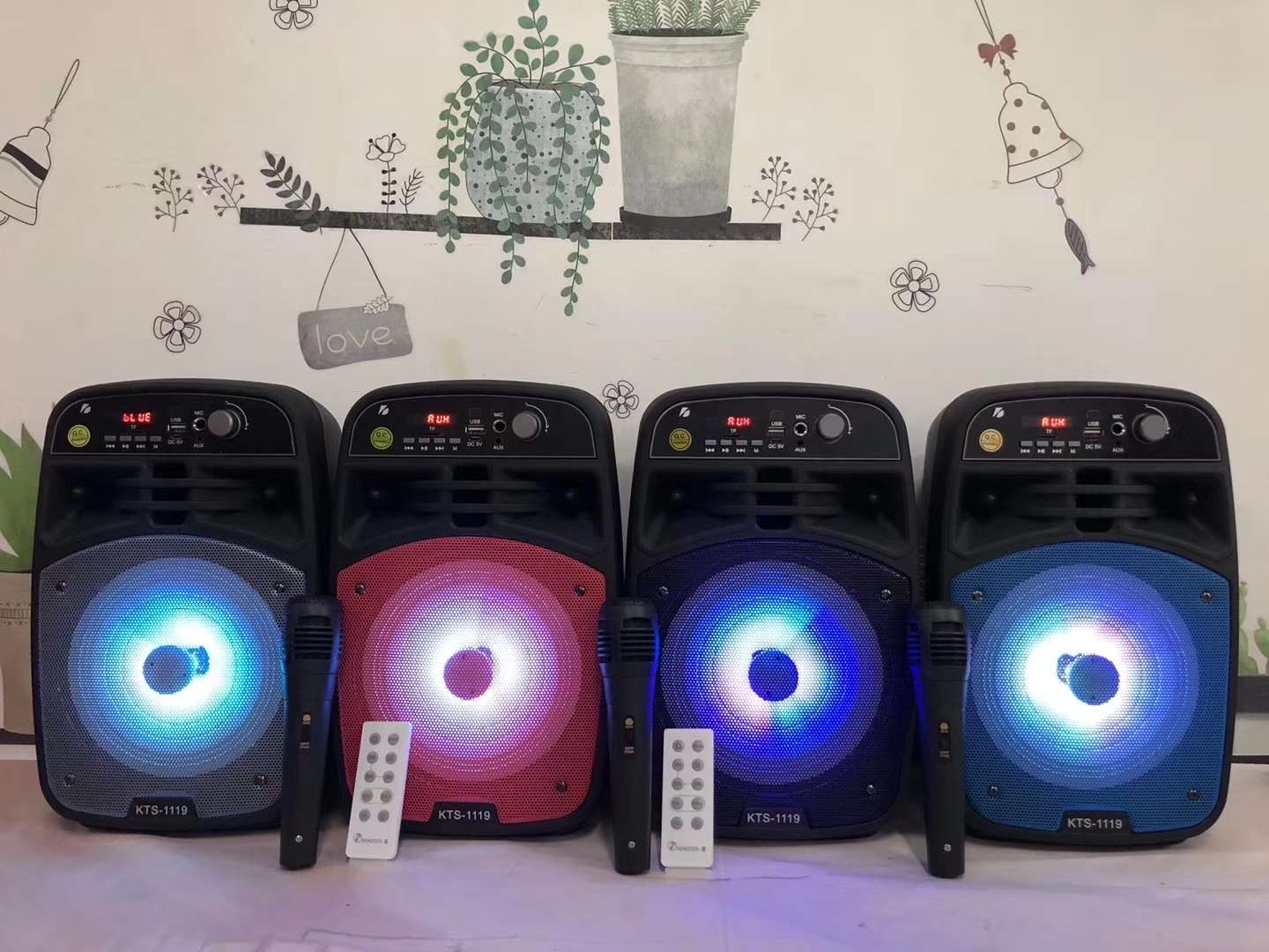 kts-1119蓝牙音箱便携式音响插卡式blue tooth speaker