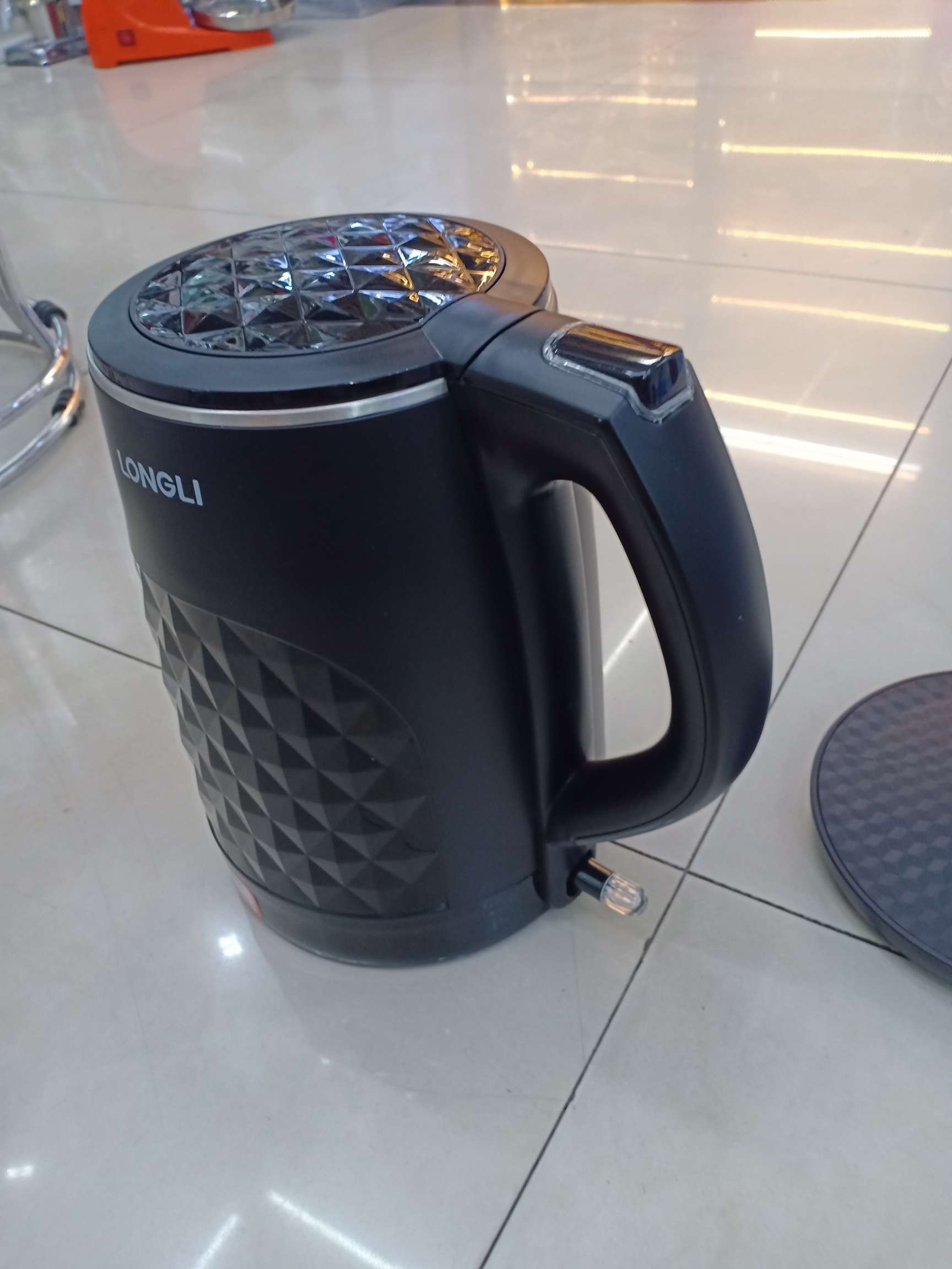 Foreign trade export kettle, one-piece formed inner pot kettle, 304 stainless steel electric kettle details Picture