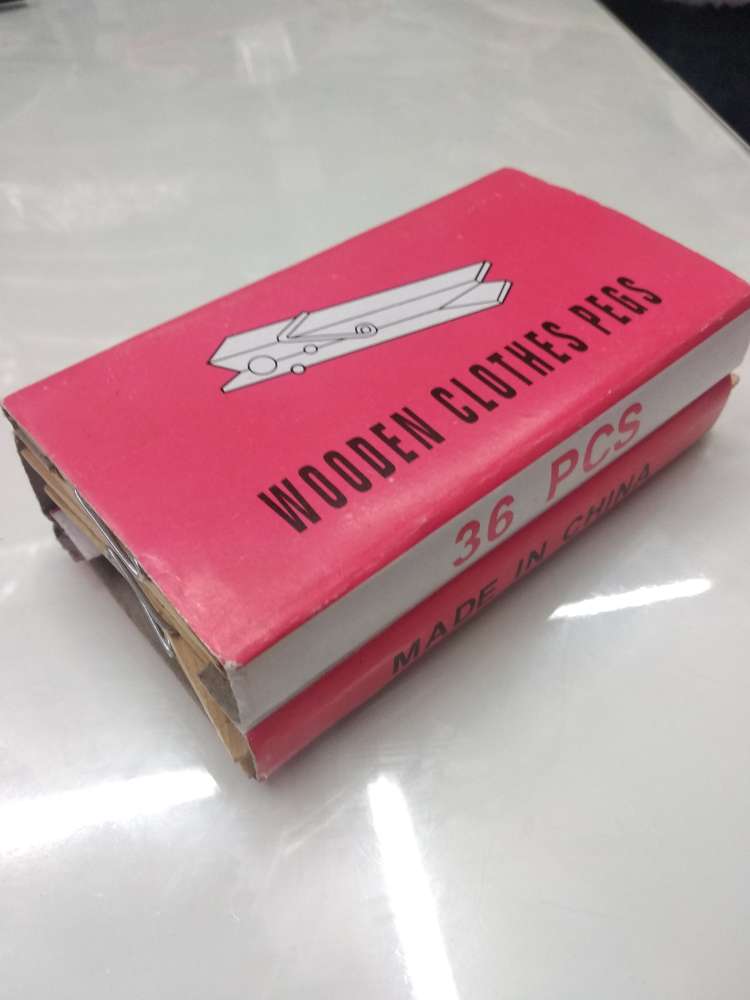 There are 36 wooden clips thumbnail