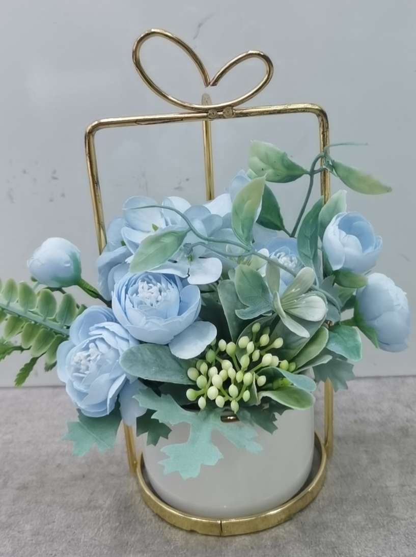 Hanlv Handicrafts, creative artificial flowers, potted plants, bonsai, home decoration items, coffee tables, gifts for giving, Valentine's Day gifts wholesale details Picture