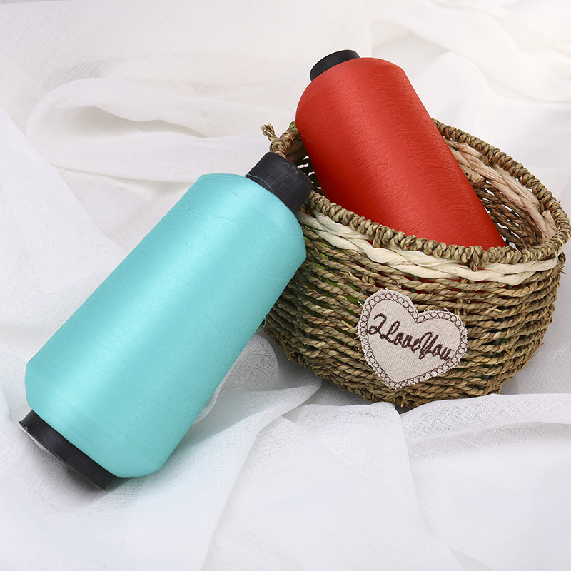 锦纶色纱 锦纶高弹丝有色包纱线高强线丝线缝纫高强线尼龙缝纫线D227产品图