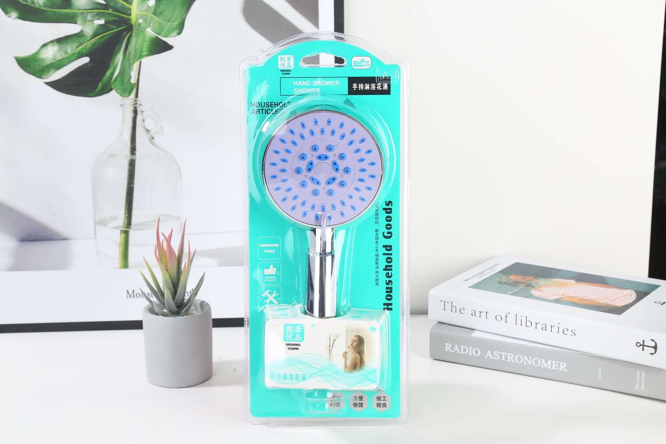 k-61洗澡淋浴喷头增压热水器水龙头花洒浴室洗浴莲蓬头产品图