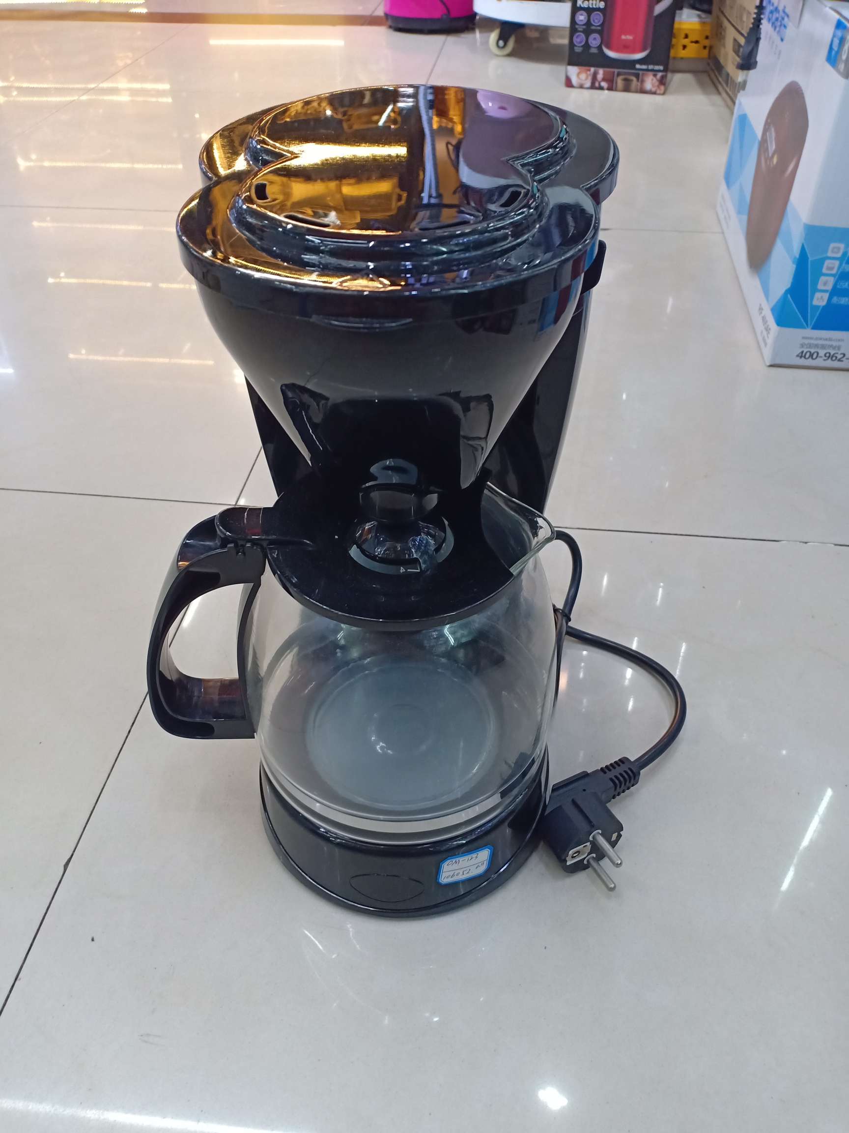 Foreign trade export, home and commercial dual-purpose coffee machines, drip coffee machines, mini coffee machines, portable coffee machines details Picture