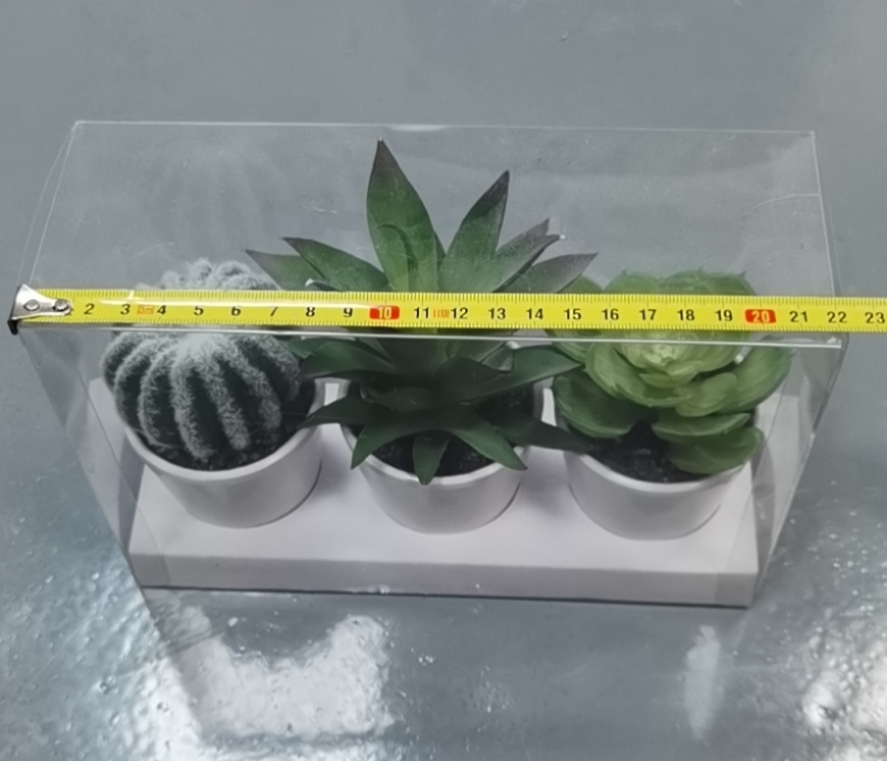 Hanlv Simulation Craft Succulent Plant potted Bonsai Set, a bestseller in foreign trade Item Picture