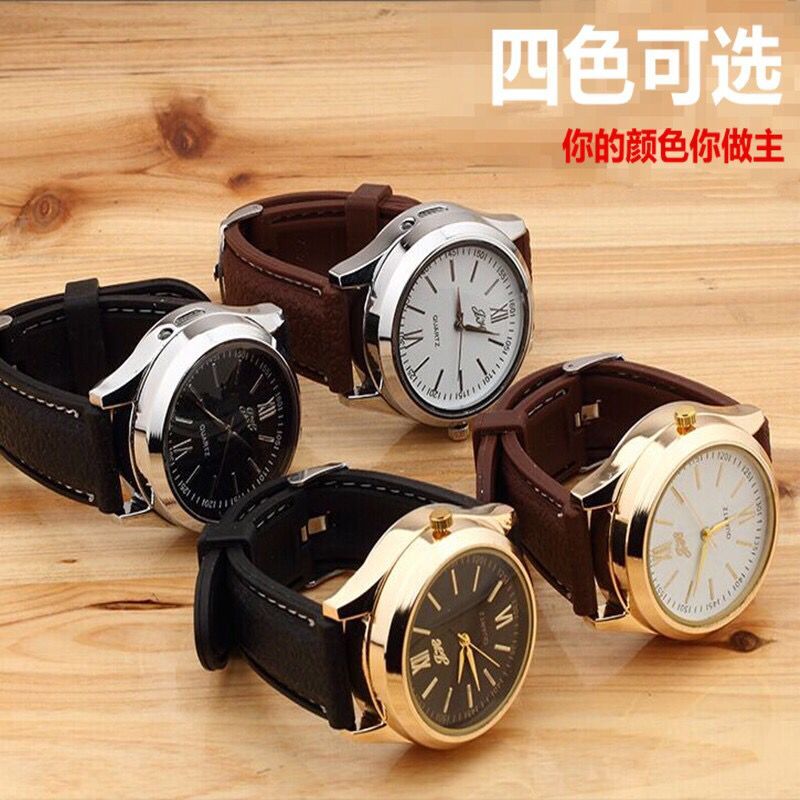 多功能创意打火机手表防风点烟手表详情图9