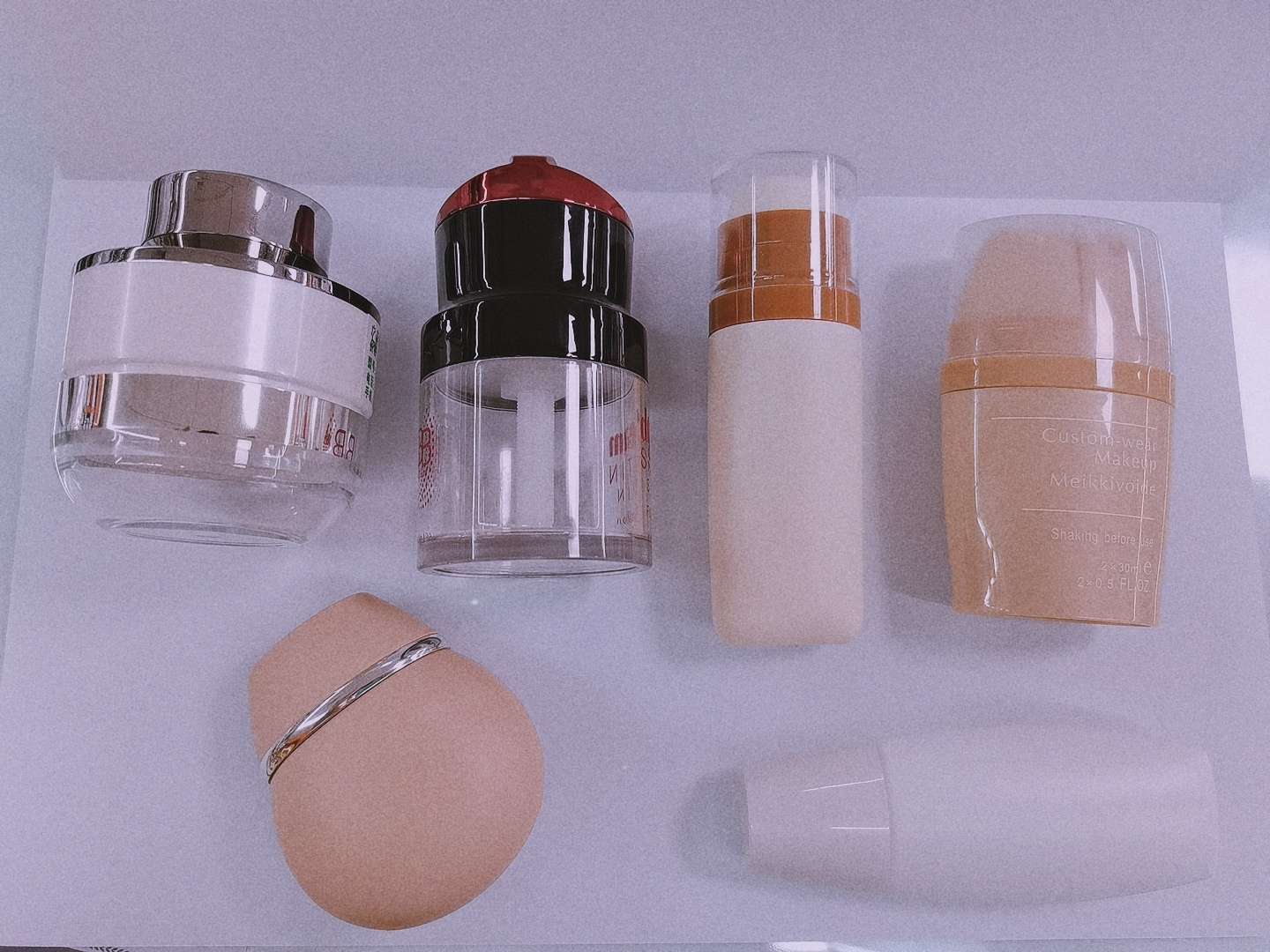 New Liquid Foundation Bb Cream Bottle, Custom Logo, Process