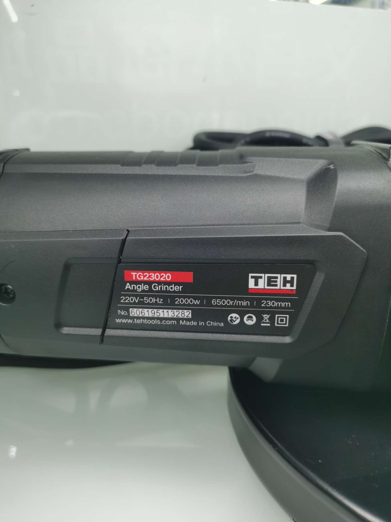 Teh Angle Grinder 230Mm 2000角磨Tg23020 details Picture