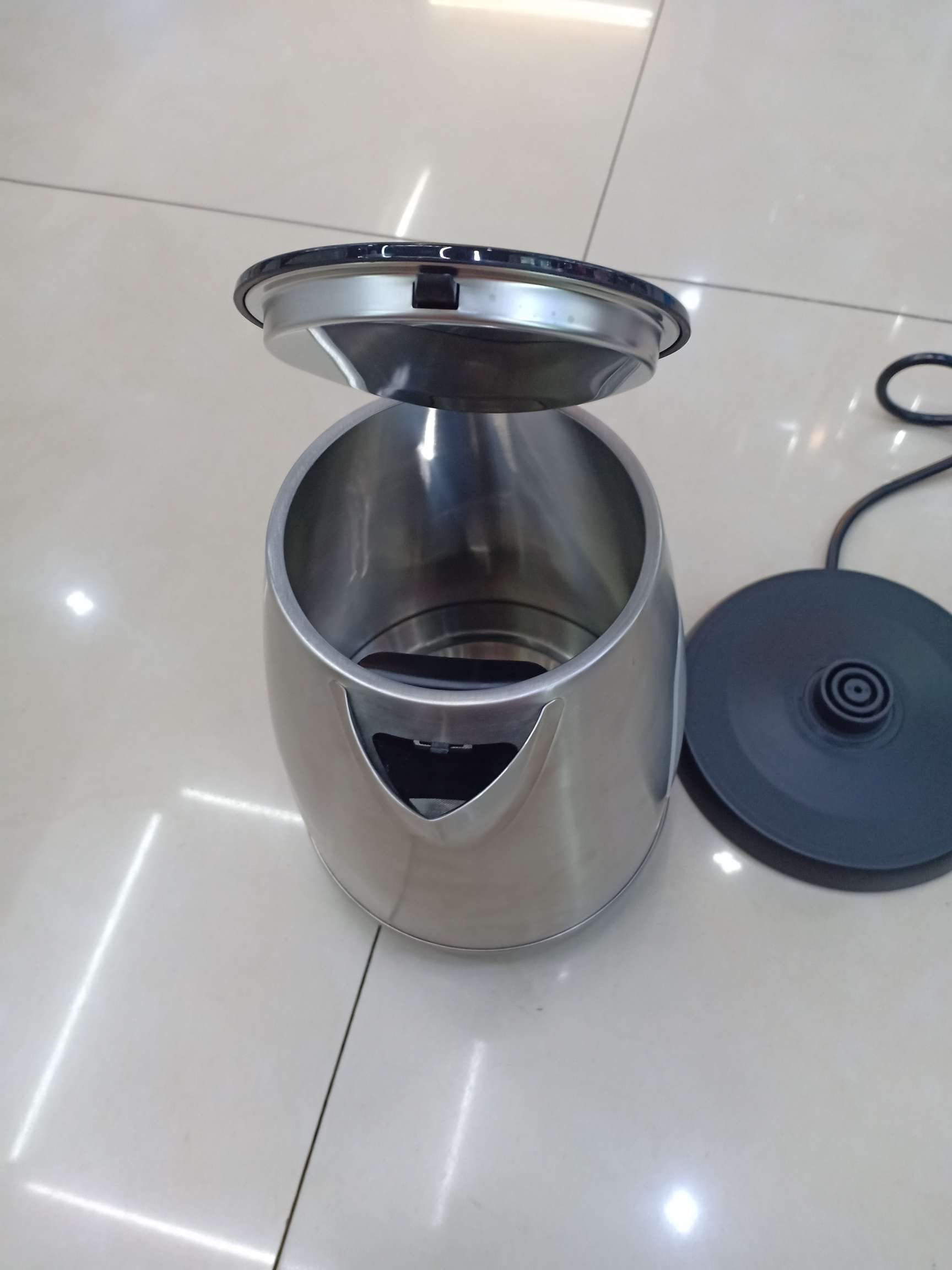 Foreign trade electric kettle, automatic power-off electric kettle, stainless steel boiling kettle, boiling kettle Specification image