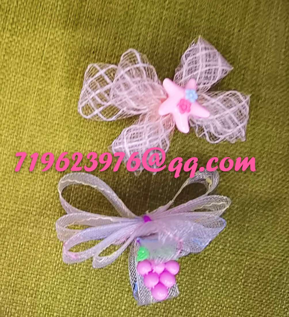 Elastic gauze handicraft accessories flower line with elastic mesh fishbone full figure