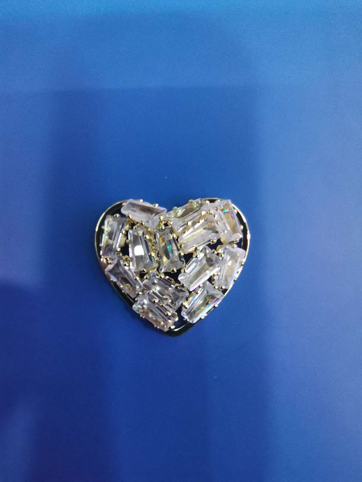 Peach Heart Zircon Accessories