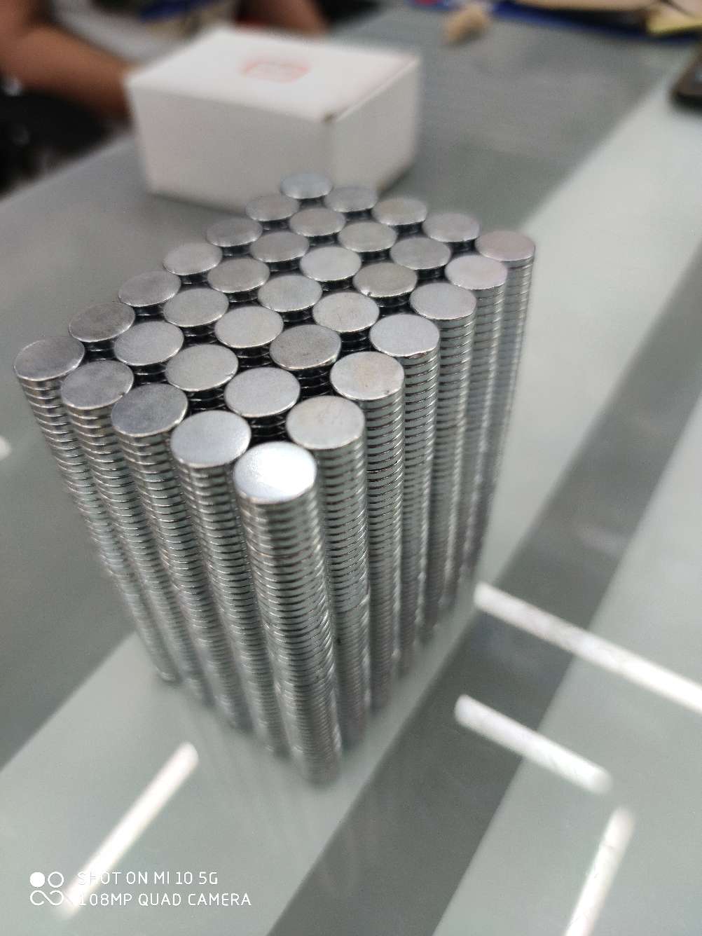 吸铁石磁王钕铁硼圆形强磁大小规格包装盒厂家直销现货磁铁