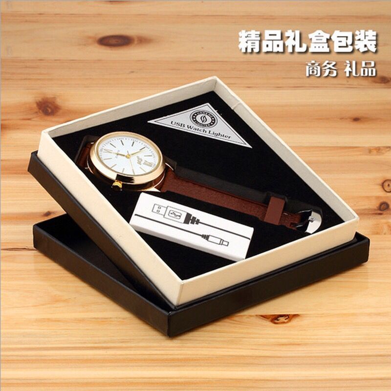 多功能创意打火机手表防风点烟手表详情图6