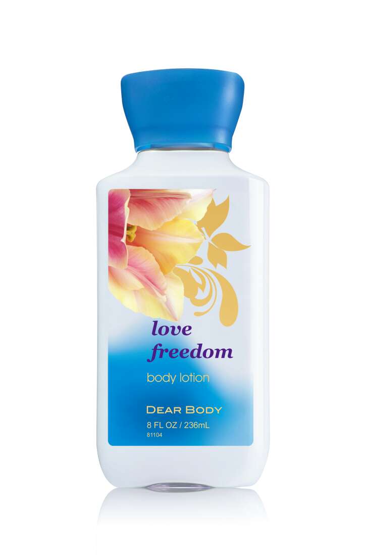 Dear Body Love Freedom lotion