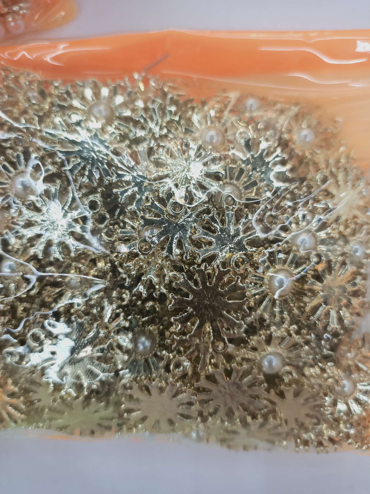 太阳花金色合金配件 志得饰品配件 DIY 网红爆款