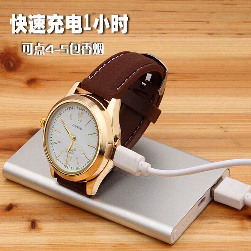 多功能创意打火机手表防风点烟手表详情图8