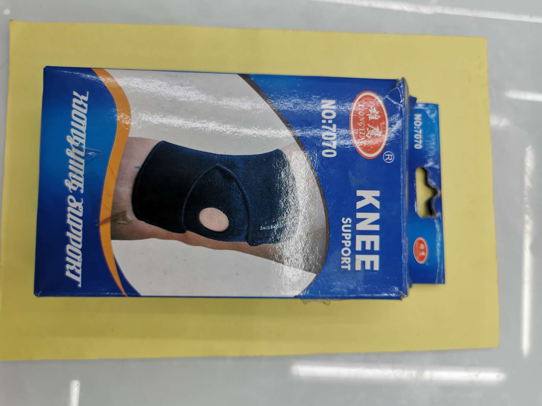 Open knee brace