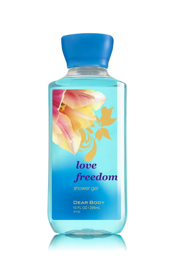 dear body Love Freedom沐浴露