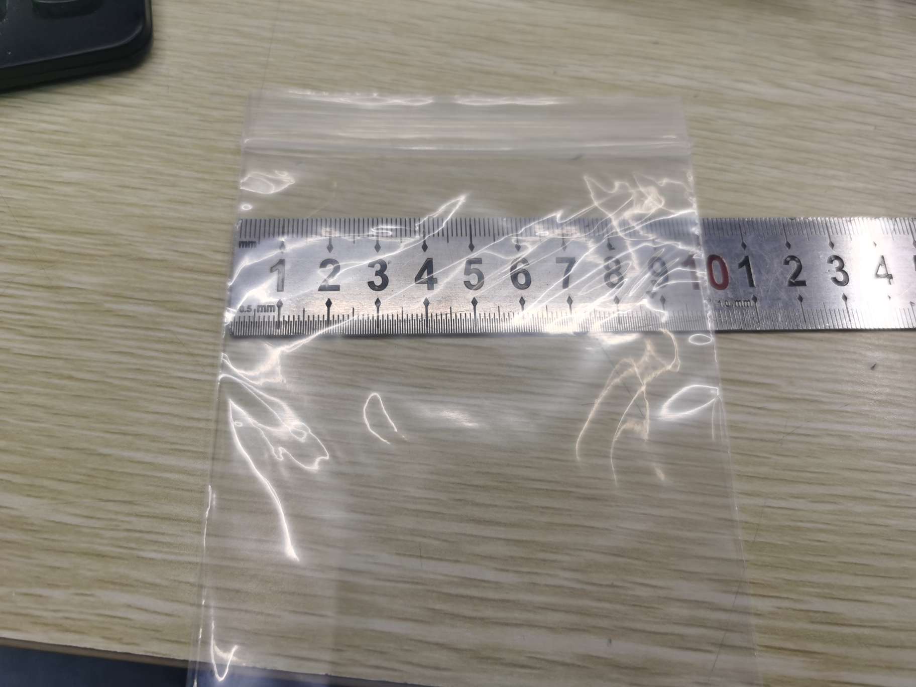 10*15*10 threads, self-sealing bag