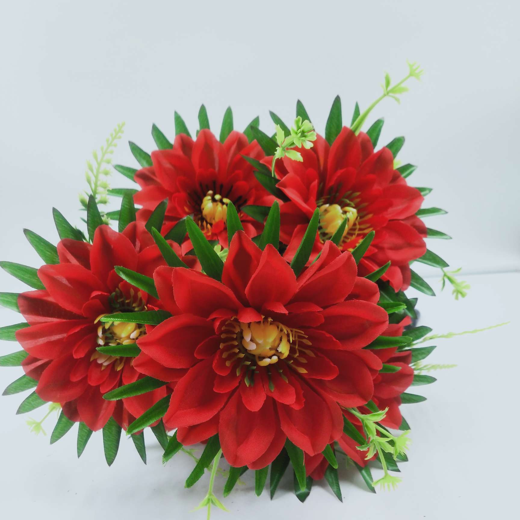 仿真花/假花/菊花白底实物图