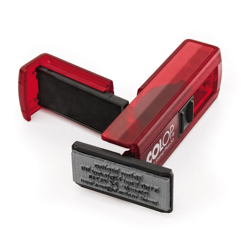COLOP engraving garden ink back pocket stamp mobile phone stamp easy to carry automatic ink out