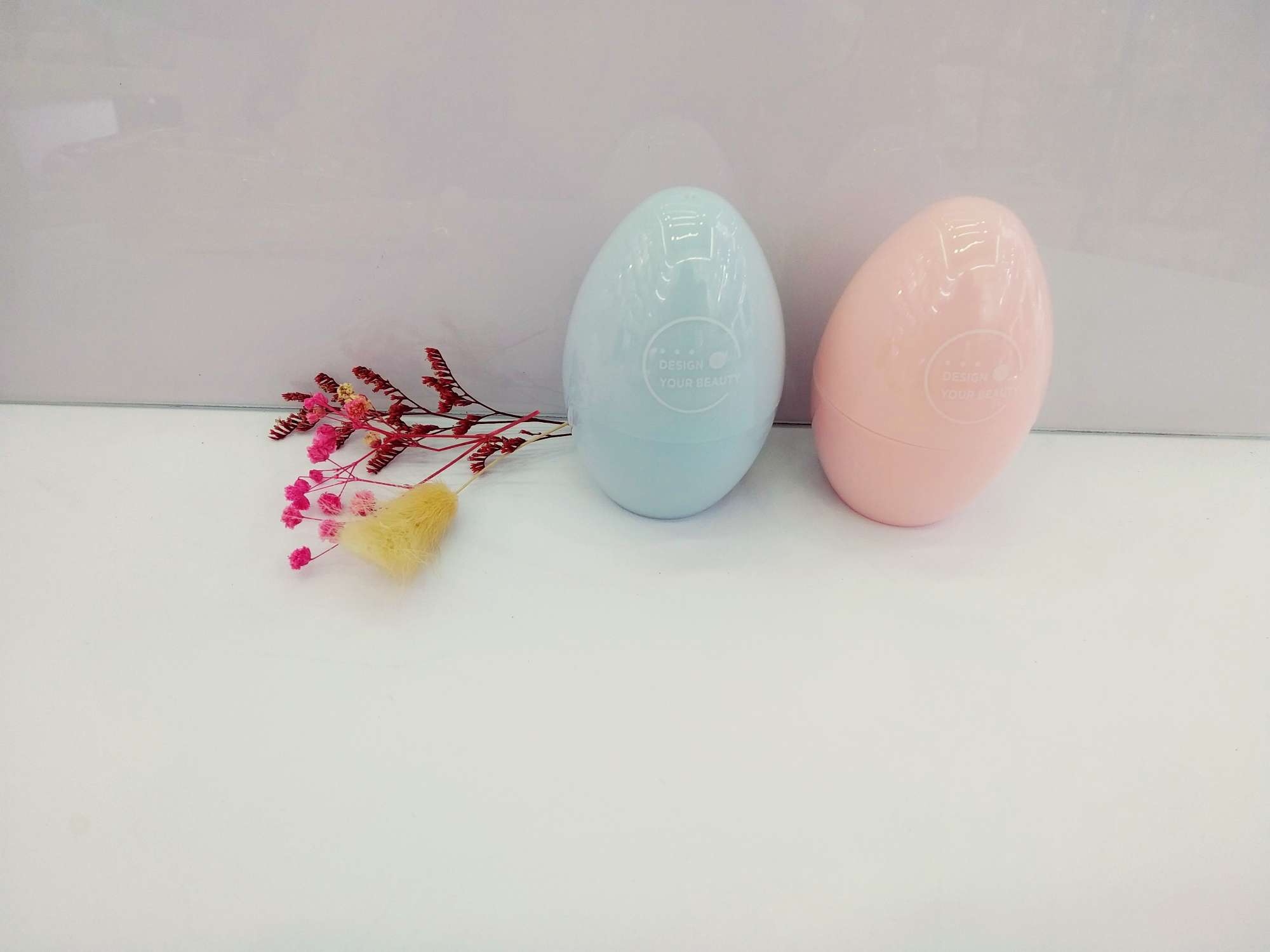 A02 Eggshell powder puff, gourd puff, oblique cut powder puff