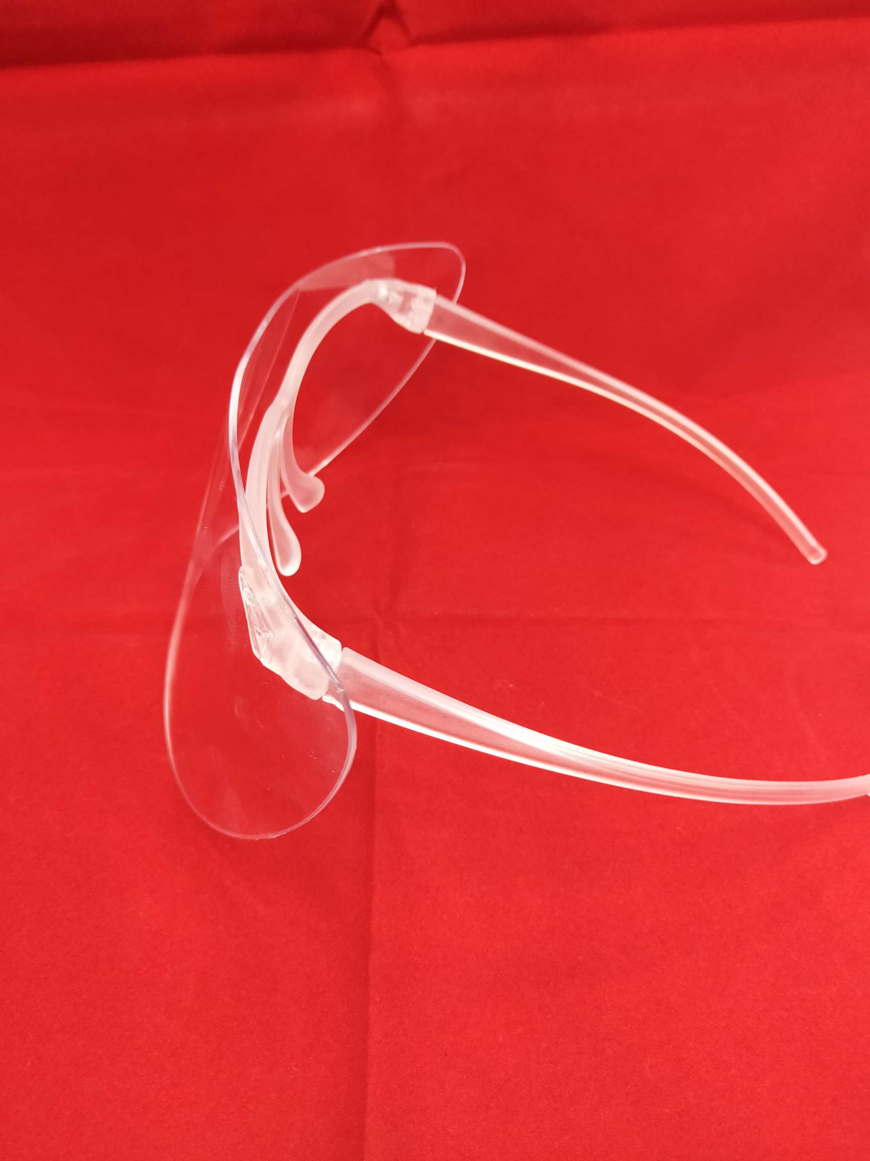 D1 Thickened protective lenses and goggles, labor protection, anti-splash, anti-impact, sand-proof, anti-fog, men's and women's cycling transparent protective glasses, high-definition, wide field of view, non-anti-fog goggles Specification image