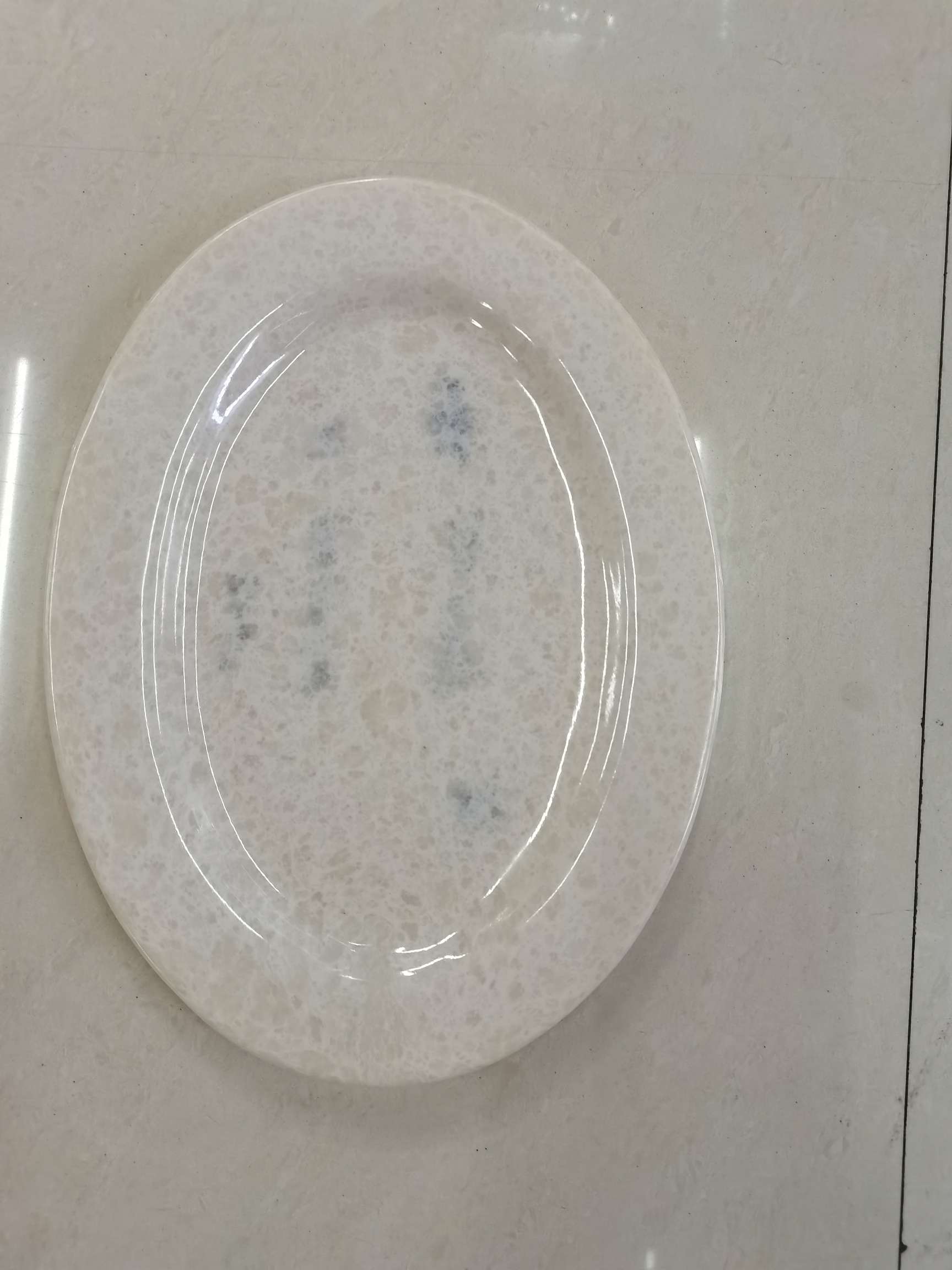 12寸大理石腰盘 密胺餐具一次性餐盘 仿陶瓷盘盘子 环保耐用 盘子多用途餐具套装